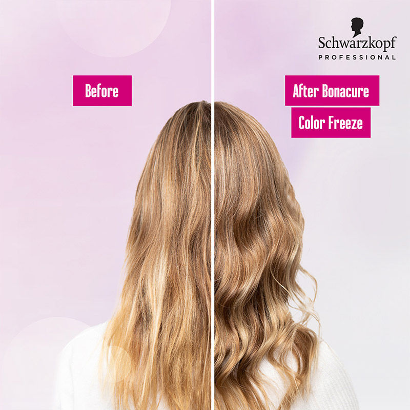 Schwarzkopf Professional Bonacure pH 4.5 Color Freeze Treatment, 450ml Buy at Indicrest Image 11
