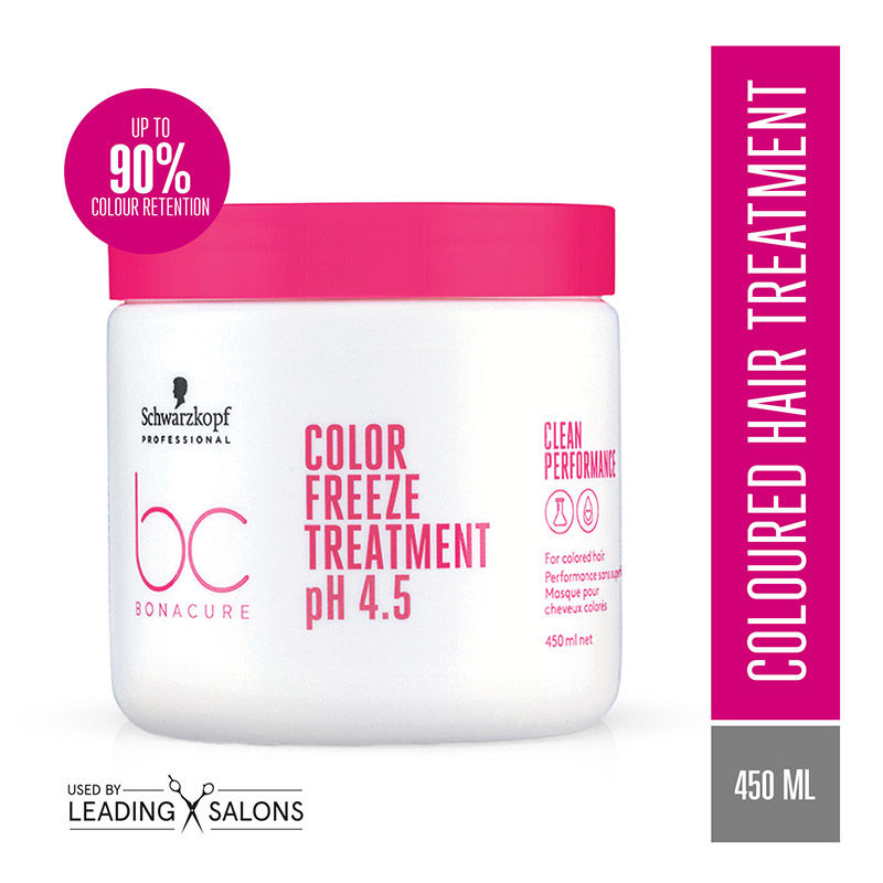 Schwarzkopf Professional Bonacure pH 4.5 Color Freeze Treatment, 450ml Buy at Indicrest