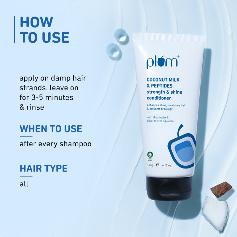 Coconut & Peptides Soft Hair Duo| Shampoo, Conditioner