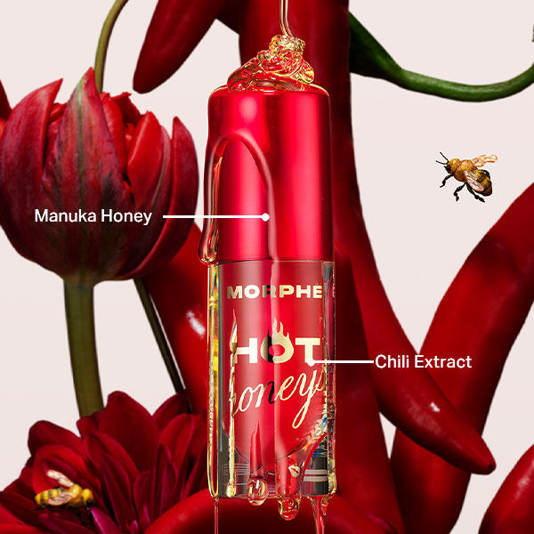 MORPHE Hot Honeys Plumping Lip Oil - Queen Bee, 4.5ml