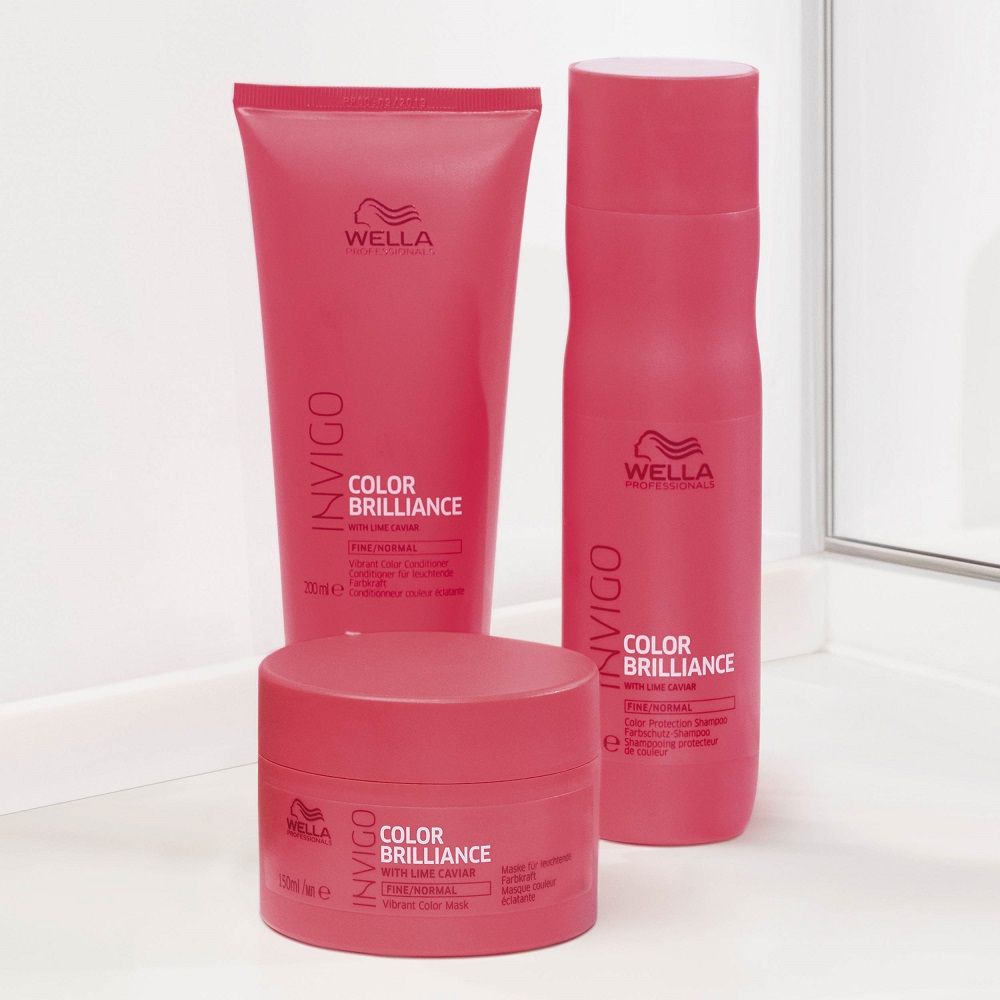 Wella Professionals Invigo Color Brilliance Mask For Coarse Hair, 500ml Buy at Indicrest Image 5