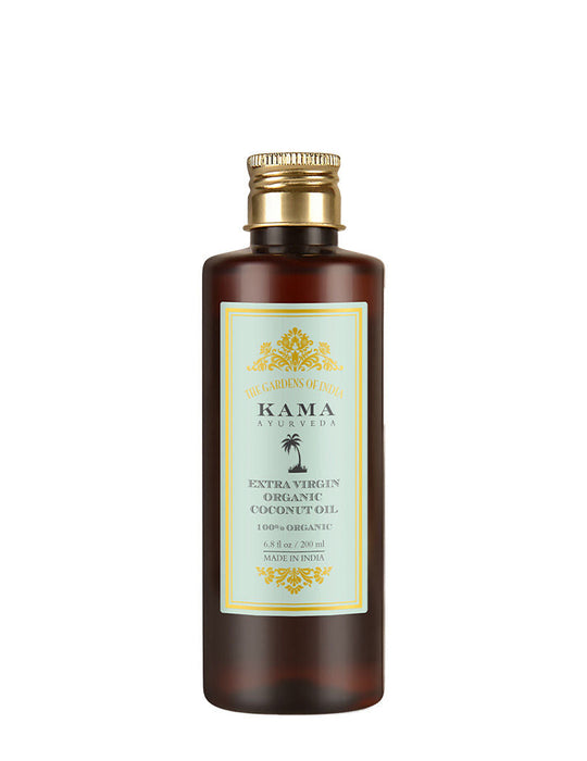 Kama Ayurveda Extra Virgin Organic Coconut Hair Oil, 200ml, Buy from Indicrest