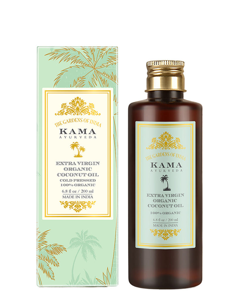 Kama Ayurveda Extra Virgin Organic Coconut Hair Oil, 200ml
