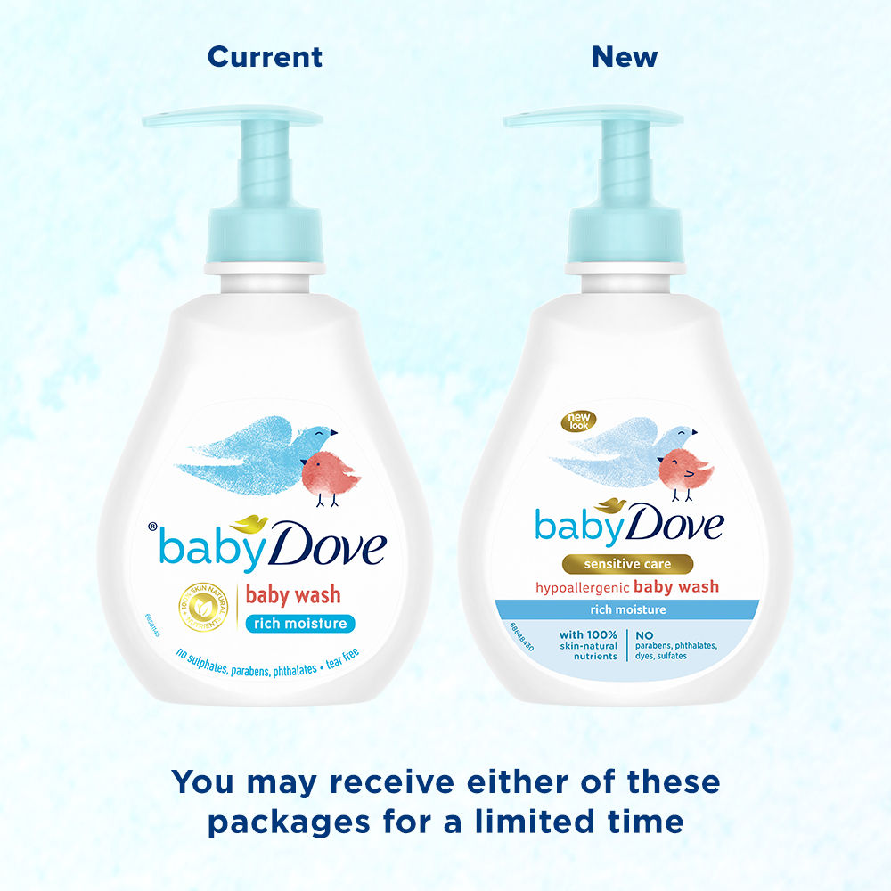 Baby Dove Rich Moisture Hypoallergenic Body Wash, 200ml Buy at Indicrest Image 8