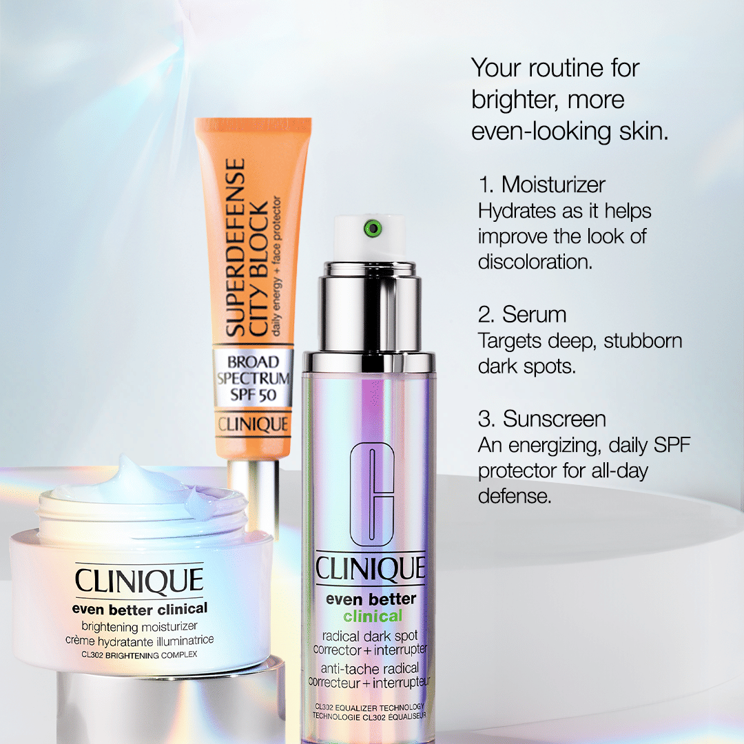 Clinique Even Better Clinical Radical Dark Spot Corrector + Interrupter, Serum with Vitamin C, 50ml