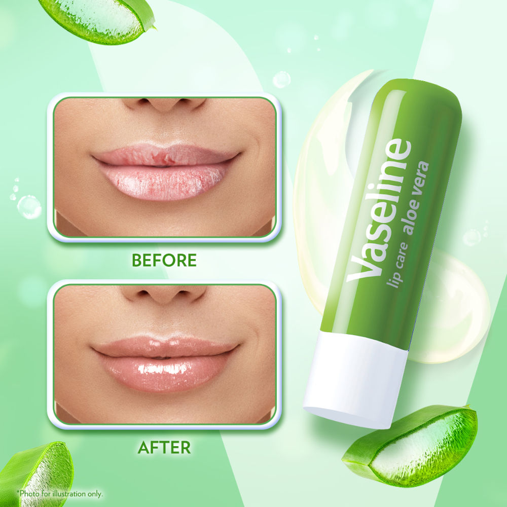 Vaseline Lip Care Lip Balm Stick - Aloe Vera, 4.8g Buy at Indicrest Image 8