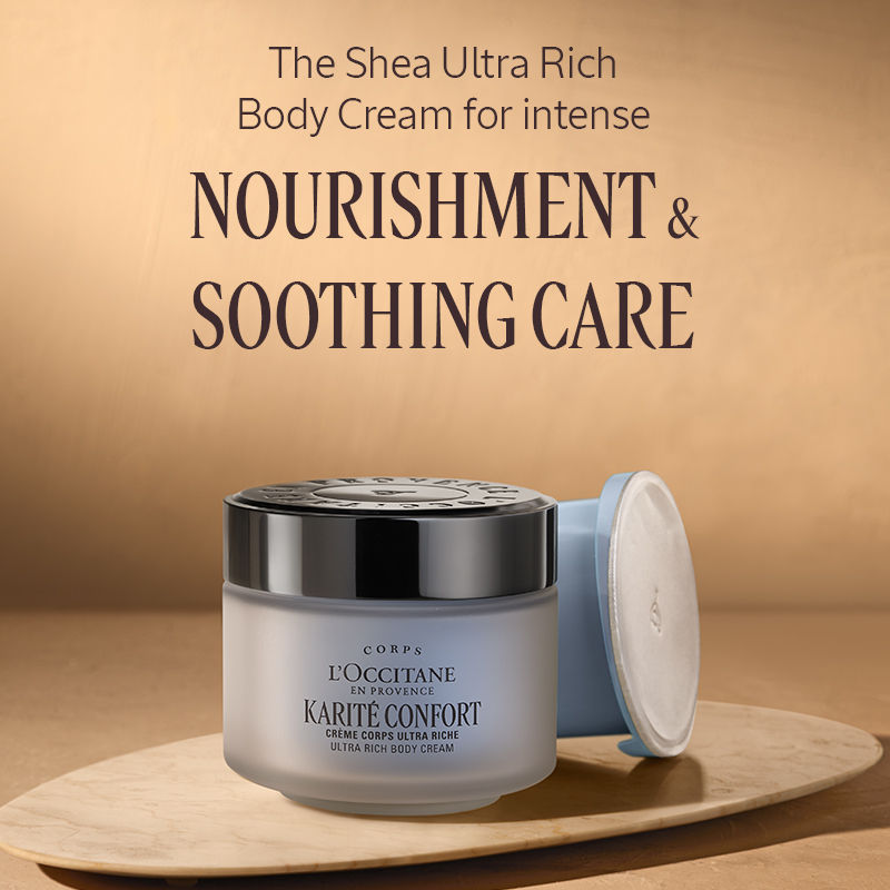 L'Occitane Shea Butter Ultra Rich Body Cream Refill For Dry To Very Dry Skin, 200ml