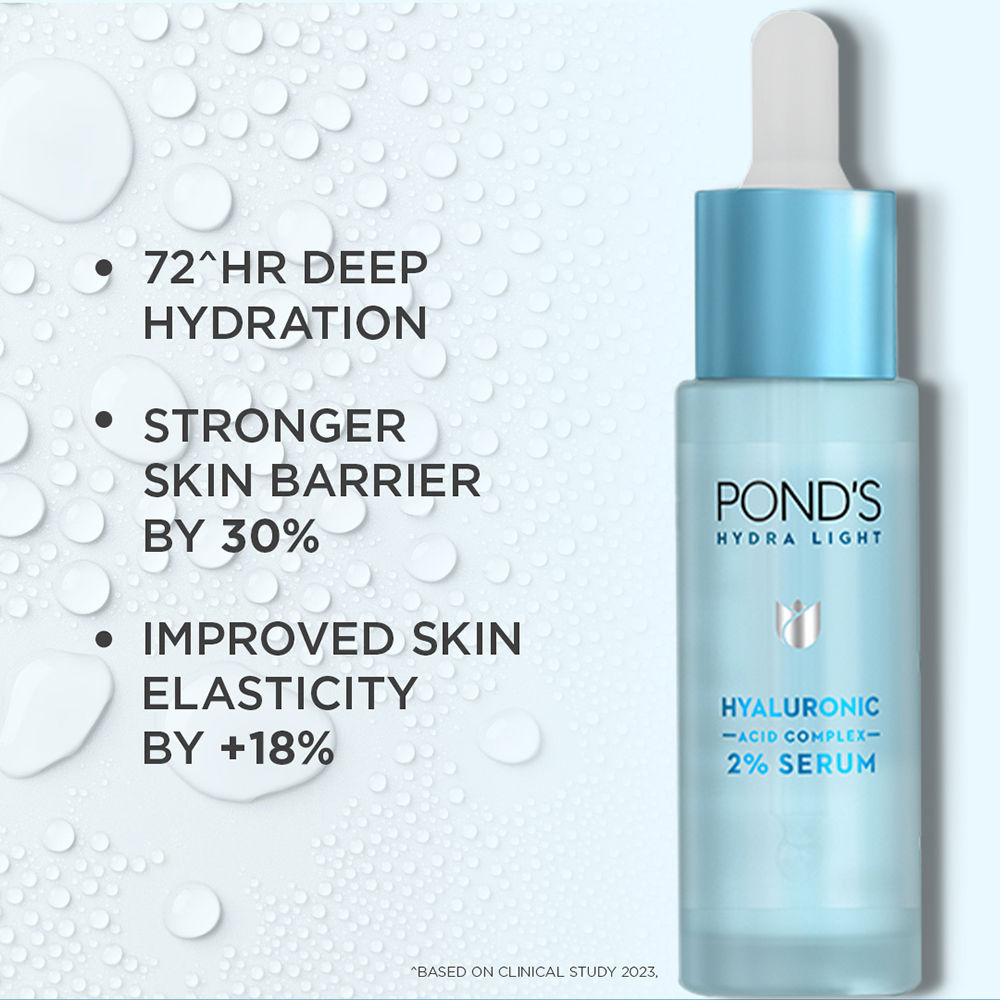 Pond’s Hydra Light Hyaluronic Acid Complex 2% Serum, 28ml Buy at Indicrest Image 6