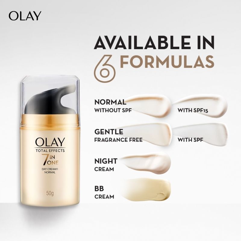 Olay Total Effects Day Cream, Fights 7 Signs of Ageing With Niacimide & Green Tea Extracts, 50g Buy at Indicrest Image 6