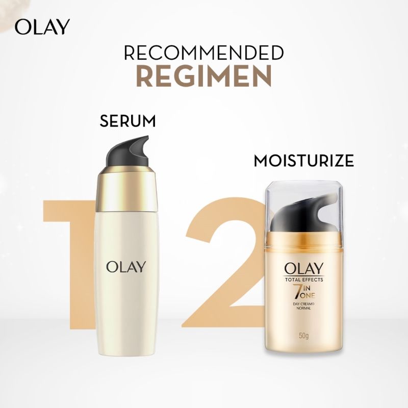 Olay Total Effects Day Cream, Fights 7 Signs of Ageing With Niacimide & Green Tea Extracts, 50g Buy at Indicrest Image 7