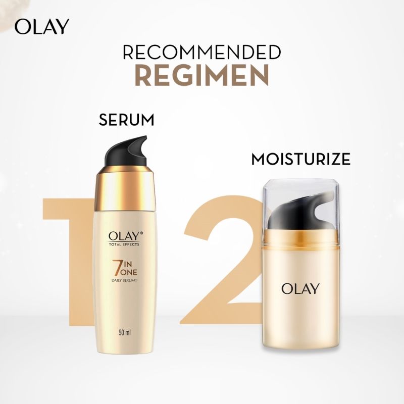 Olay Total Effects Daily Serum, Fights 7 Signs of Ageing With Niacimide & Green Tea Extracts, 50ml Buy at Indicrest Image 7