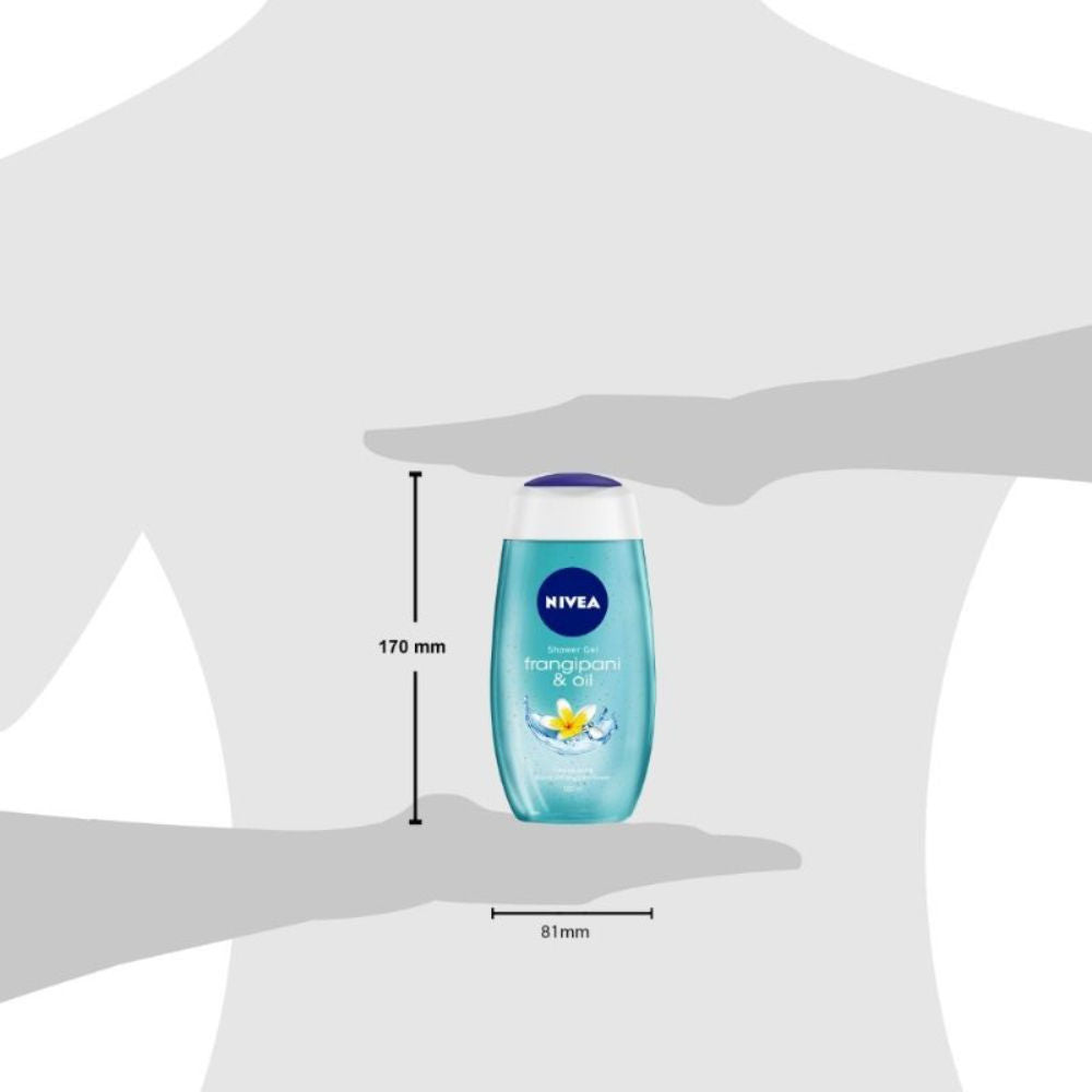 Nivea Frangipani & care oil Body wash for long-lasting freshness, 250ml Buy at Indicrest Image 3