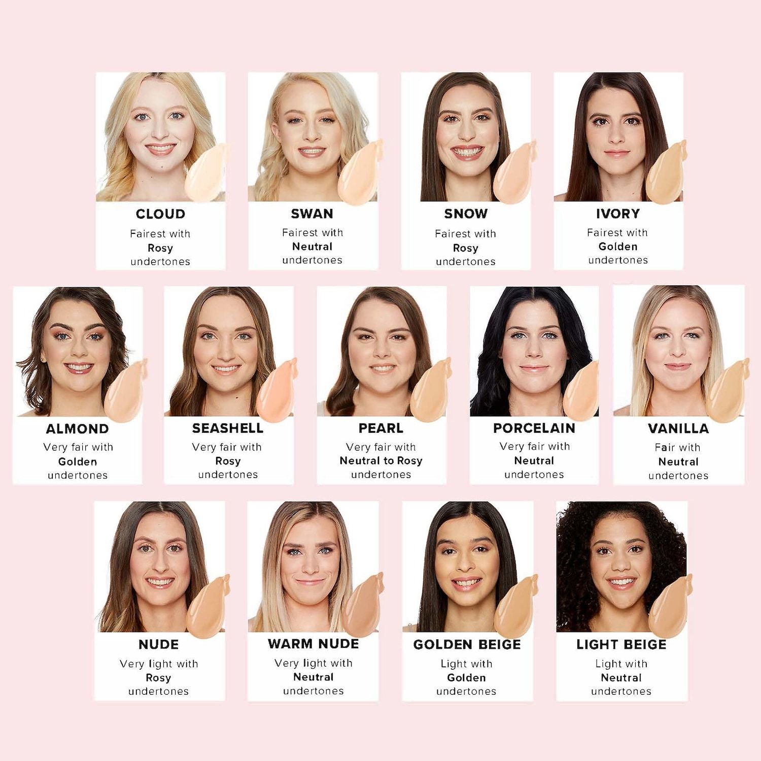 Too Faced Born This Way Foundation - Porcelain, 30ml