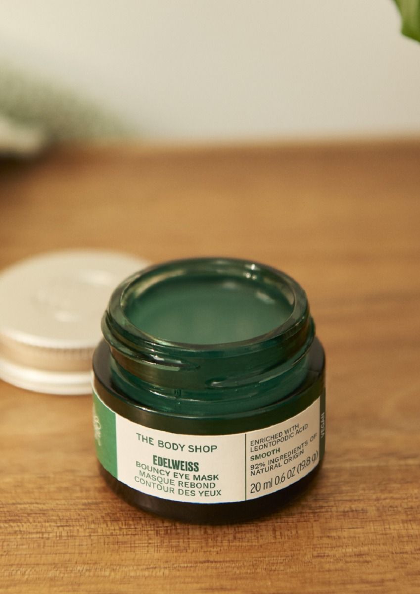 The Body Shop Edelweiss Bouncy Eye Mask, 20ml