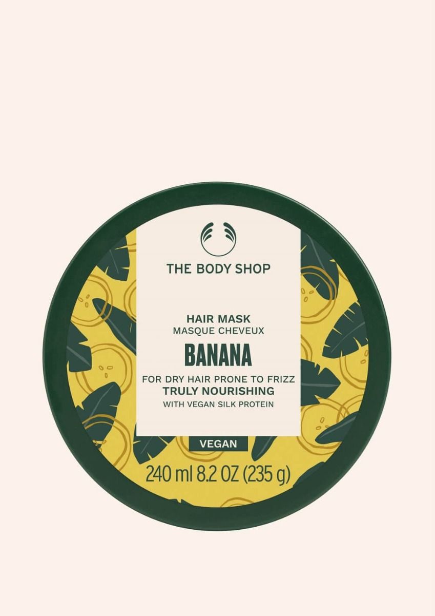 The Body Shop Banana Truly Nourishing Hair Mask, 240ml