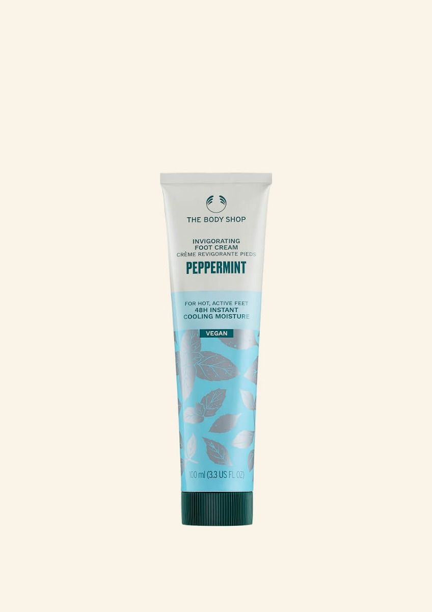 The Body Shop Peppermint Invigorating Foot Cream, 100ml