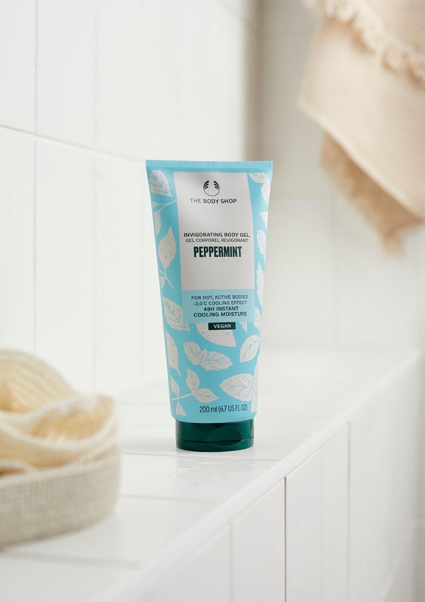 The Body Shop Peppermint Invigorating Body Gel, 200ml