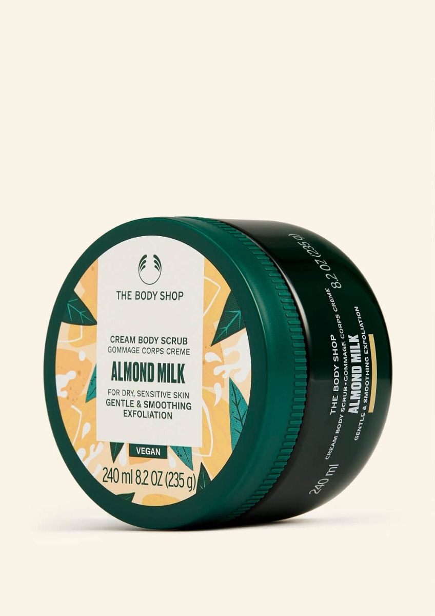 The Body Shop Almond Milk Body Scrub, 240ml
