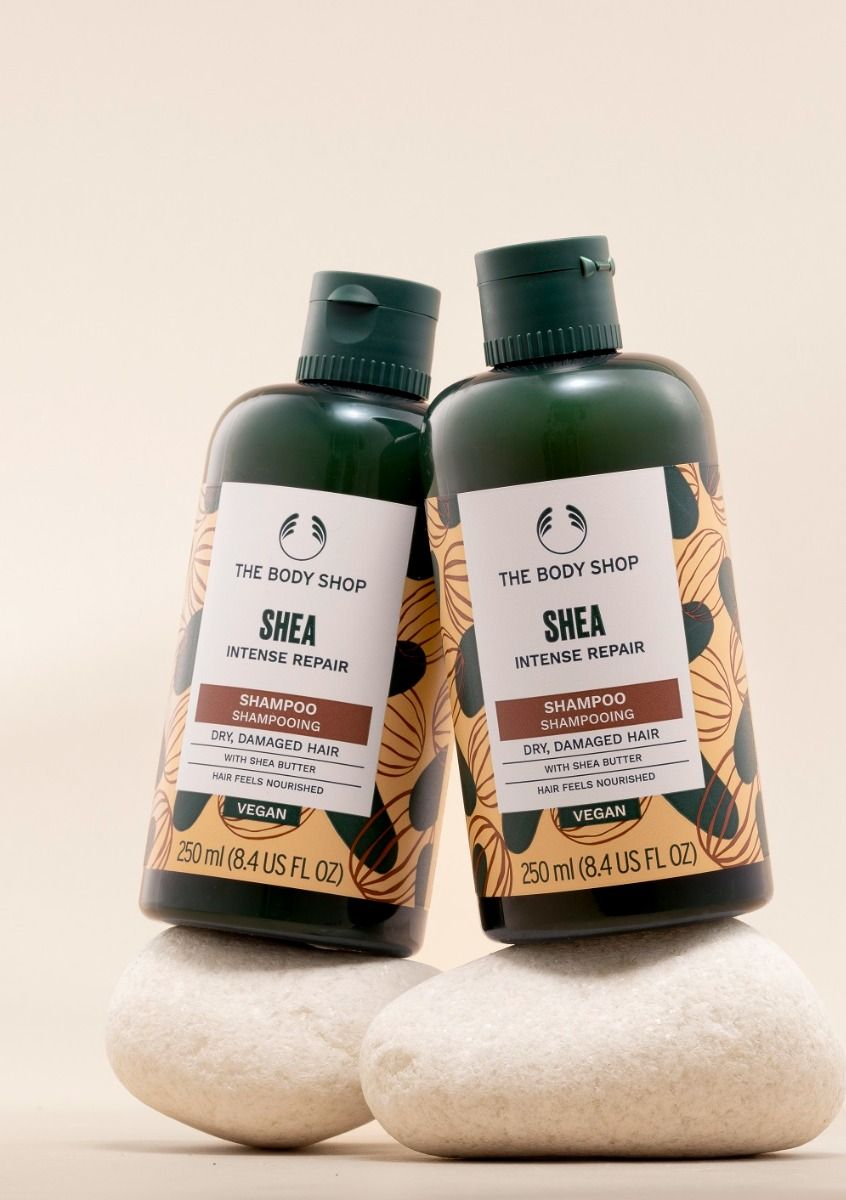 The Body Shop Shea Intense Repair Shampoo, 250ml x 2