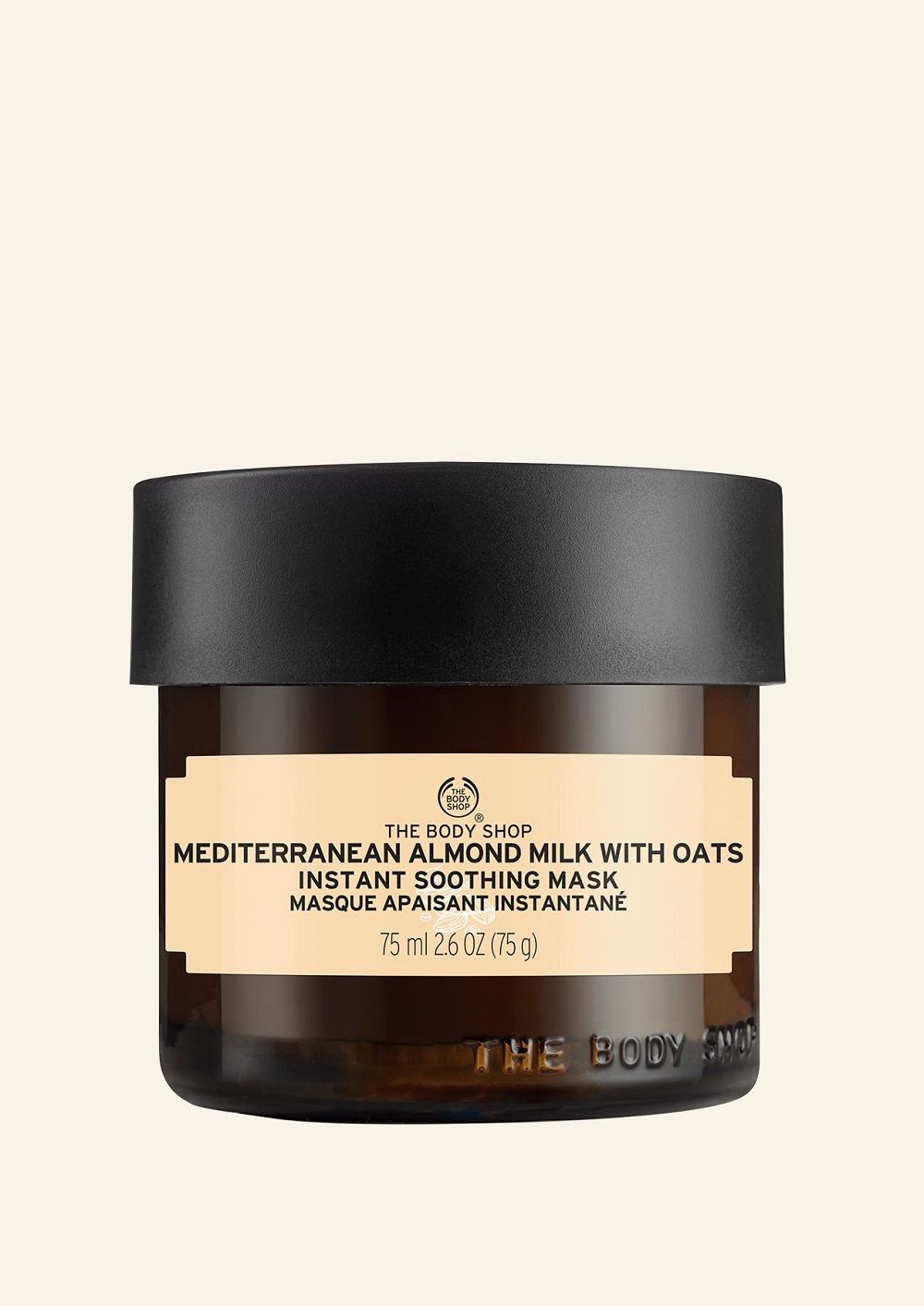 The Body Shop Mediterranean Almond Milk With Oats Instant Soothing Mask, 75ml