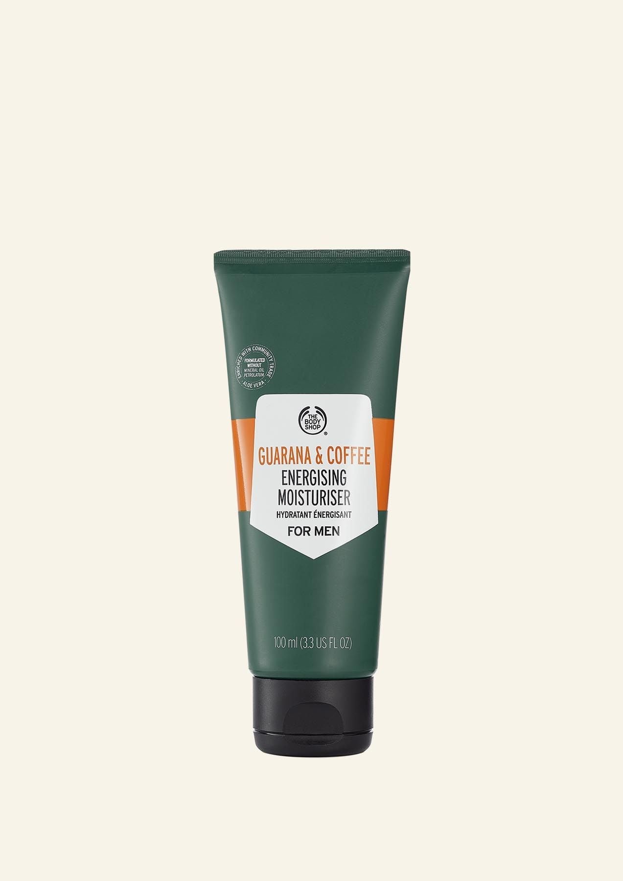 The Body Shop Guarana And Coffee Energising Moisturiser For Men, 100ml