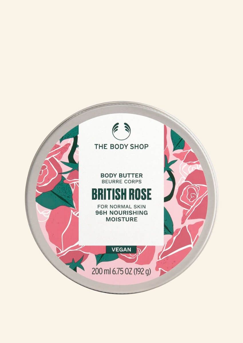 The Body Shop British Rose Body Butter, 200ml