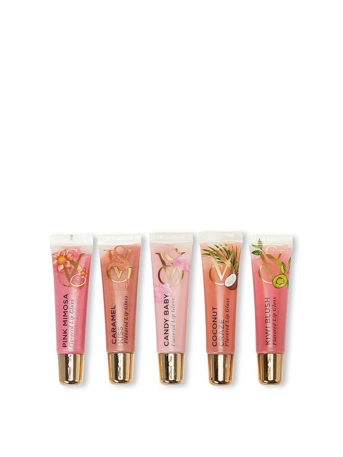 Victoria's Secret Assorted Lip Flavor Favorites Kit, Each (13g/.46 oz.) Pack of 5