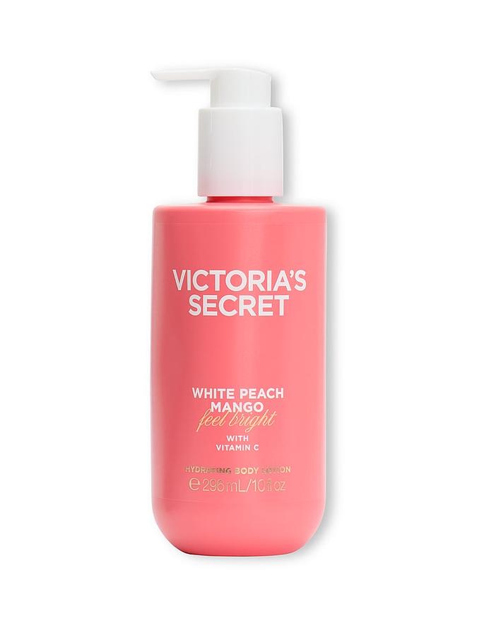Victoria's Secret White Peach Mango Natural Beauty Body Lotion, 296 ml/10 fl oz