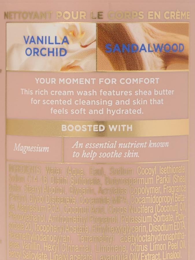 Victoria's Secret Vanilla Orchid Palo Santo Natural Beauty Cleanser Body Cream, 296 ml/10 fl oz