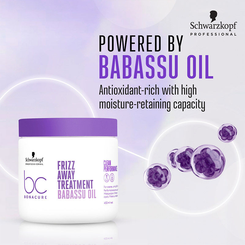 Schwarzkopf Professional Bonacure Frizz Away Treatment, 450ml Buy at Indicrest Image 4