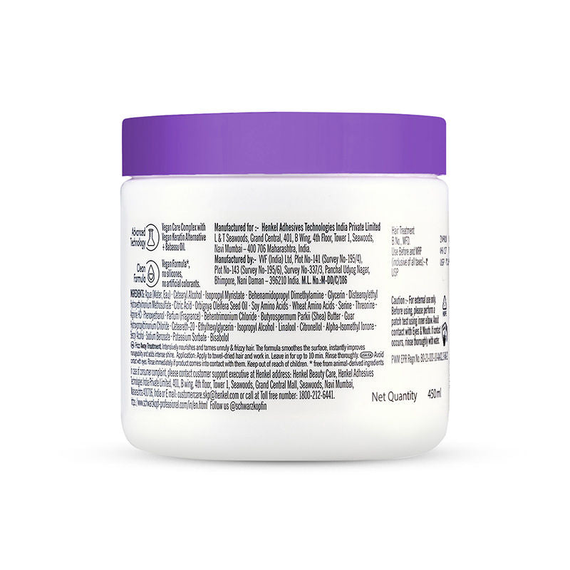 Schwarzkopf Professional Bonacure Frizz Away Treatment, 450ml Buy at Indicrest Image 9