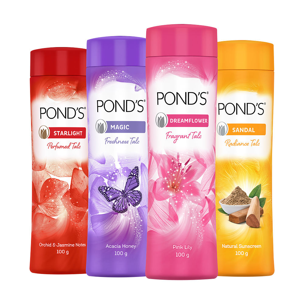 Pond’s Starlight Perfumed Talc Powder Orchid & Jasmin Notes, 50g Buy at Indicrest Image 5