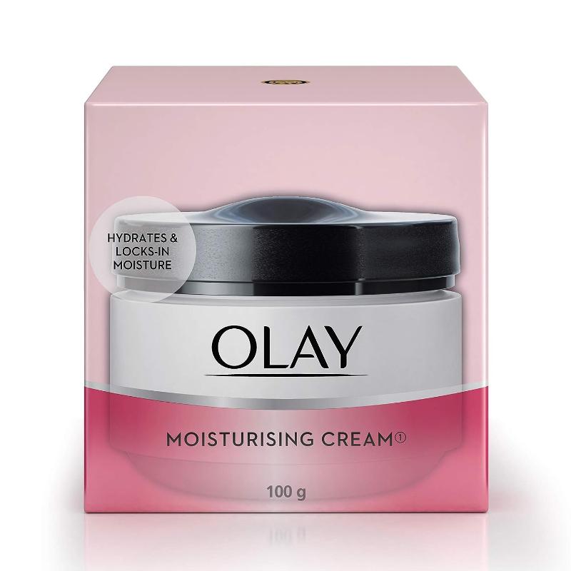 Olay Moisturising Cream, Light Weight & Non Greasy, Hydrates & Locks in Moisture, 100g Buy at Indicrest Image 2