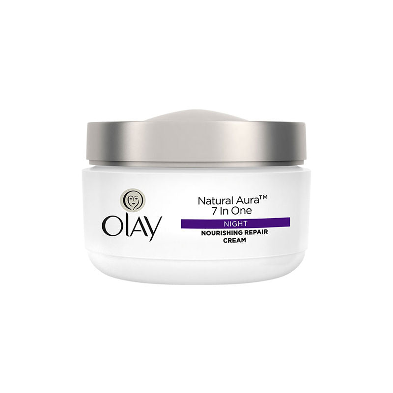 Olay tural Aura Day Cream With SPF 15, Glowing Radiance Cream With Niacimide, Vitamin Pro B5, E, 50g Buy at Indicrest Image 3