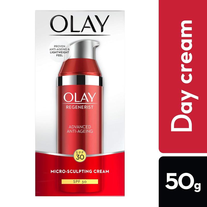 Olay Regenerist Micro Sculpting Cream Moisturizer With SPF 30 With Hyaluronic Acid & Niacimide, 50g Buy at Indicrest Image 2