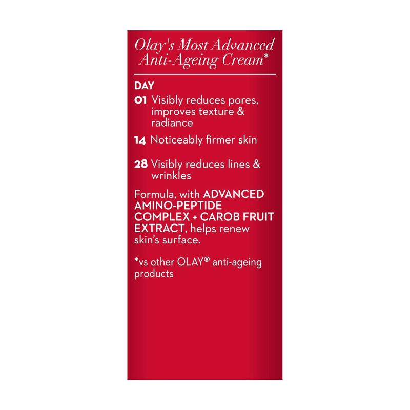 Olay Regenerist Microsculpting Day Cream, Plump & Bouncy Skin With Hyaluronic Acid & Peptides, 10g Buy at Indicrest Image 4