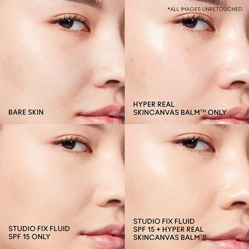 M.A.C Mini Hyper Real Skincanvas Balm Moisturizer With Niacimide, Hyaluronic Acid & Ceramide, 15ml Buy at Indicrest Image 6