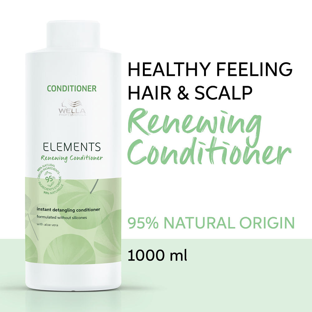 Wella Professionals Elements Light Renewing Conditioner, 1000ml Buy at Indicrest Image 2