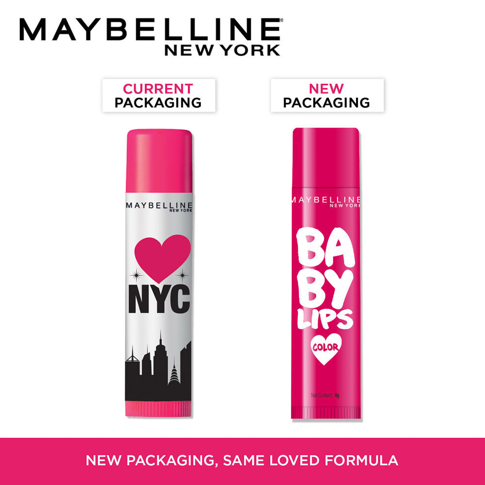 Maybelline New York Baby Lips Loves NYC Lip Balm with SPF 11 Up to 24H Moisture - Mahattan Mauve, 4g Buy at Indicrest Image 2