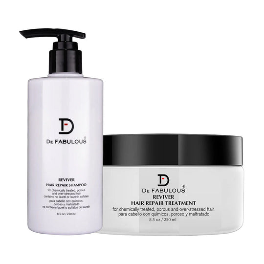 De Fabulous Reviver Hair Repair Shampoo + Treatment, 2 PCs, Buy from Indicrest