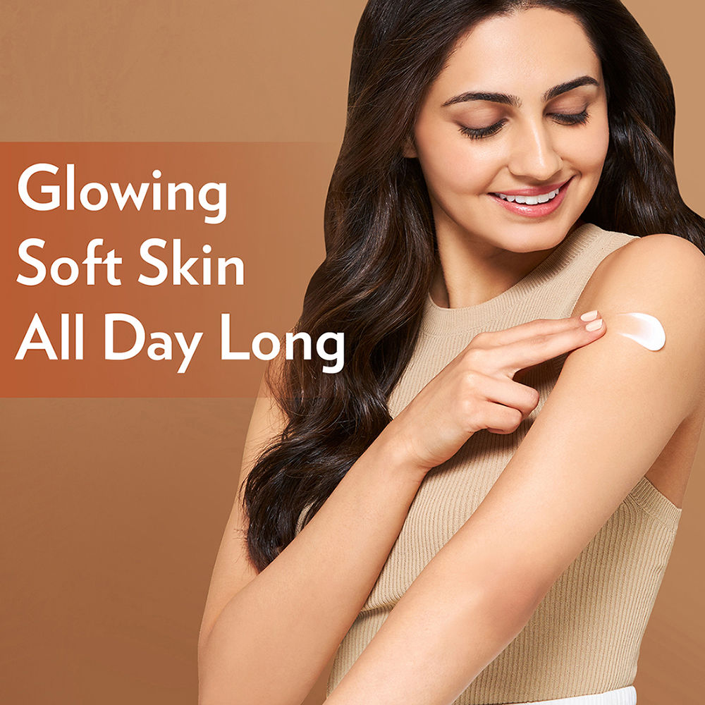 Vaseline Cocoa Glow Serum In Lotion 100% Pure Cocoa & Shea Butter for Glowing & Soft Skin, 200ml Buy at Indicrest Image 2