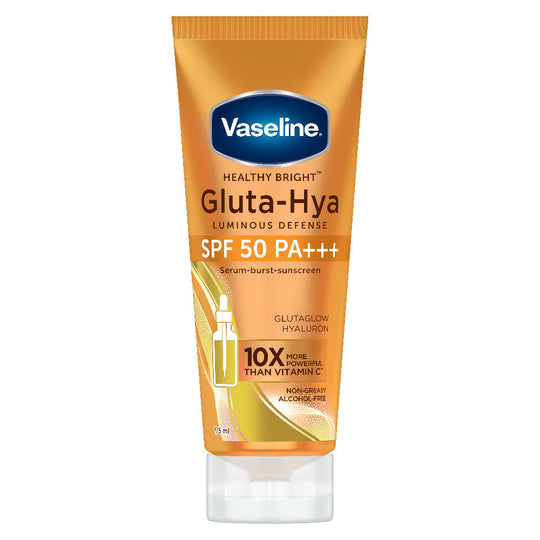 Vaseline Gluta Hya Antioxidant SPF 50 PA+++ Sunscreen, 175ml Buy at Indicrest