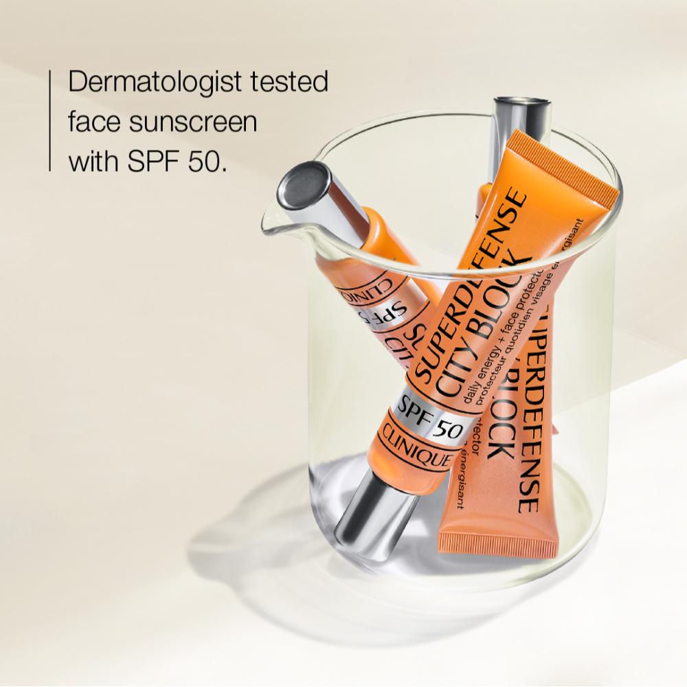 Clinique Superdefense City Block SPF 50 Tinted Sunscreen, 40ml