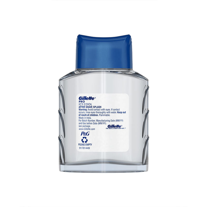 Gillette Pro After Shave Splash Icy Cool, 100ml Buy at Indicrest Image 6