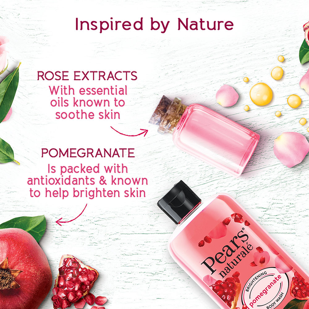 Pears Naturale Brightening Pomegranate Bodywash (Pack of 2) Buy at Indicrest Image 3