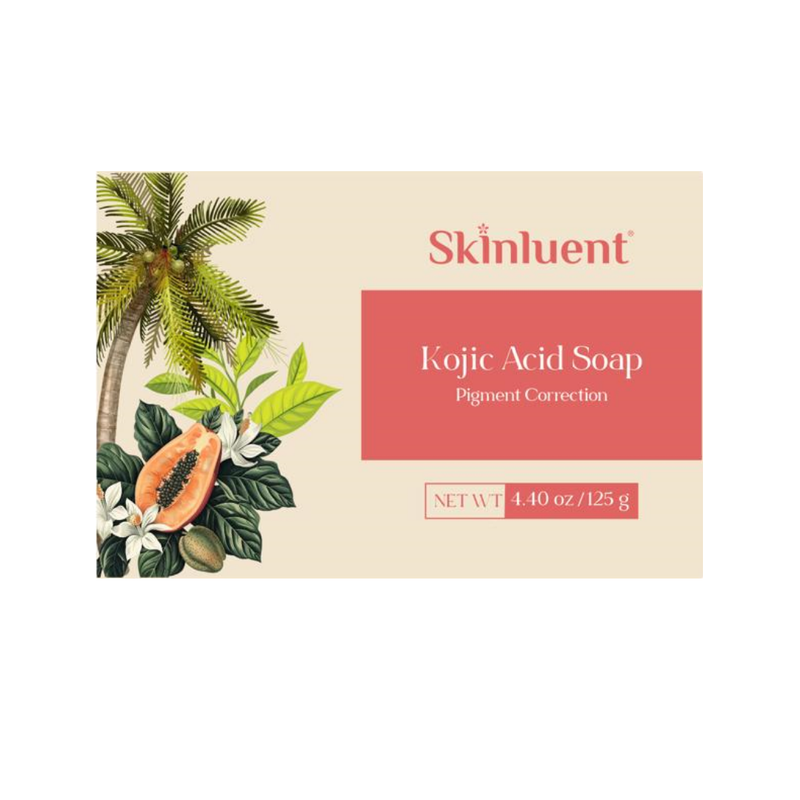 Skinluent Kojic Acid Face & Body Soap Bar, 125g Buy at Indicrest