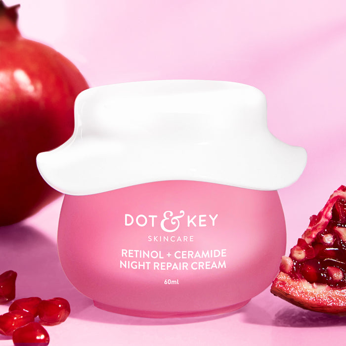 Dot & Key Retinol Night Repair Cream with Ceramides, 60ml