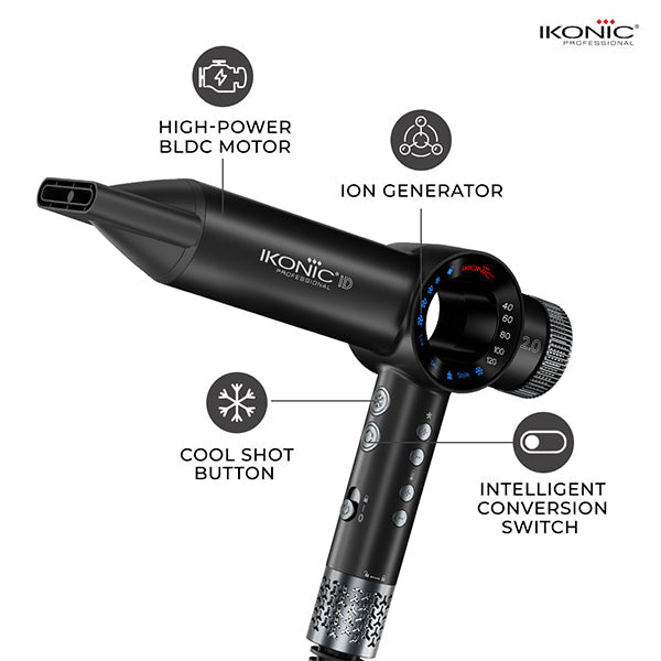 Ikonic Professional Id 2.0 Hair Dryer