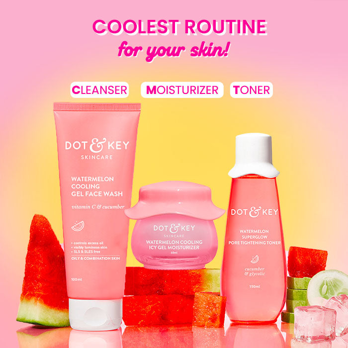 Dot & Key Watermelon Cool CTM Regime, (100ml+60ml+150ml)