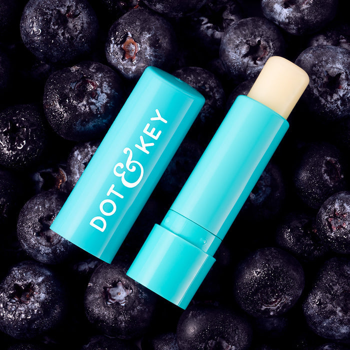 Dot & Key SPF 50+ Barrier Repair Hydrating Lip Balm, Blueberry Bliss